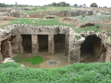 Археологический парк Царские гробницы в Като Пафосе